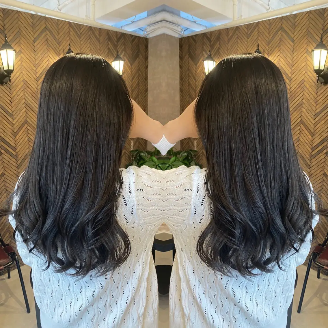 ロング カラー tocca 💜石田愛結💜のヘアスタイル