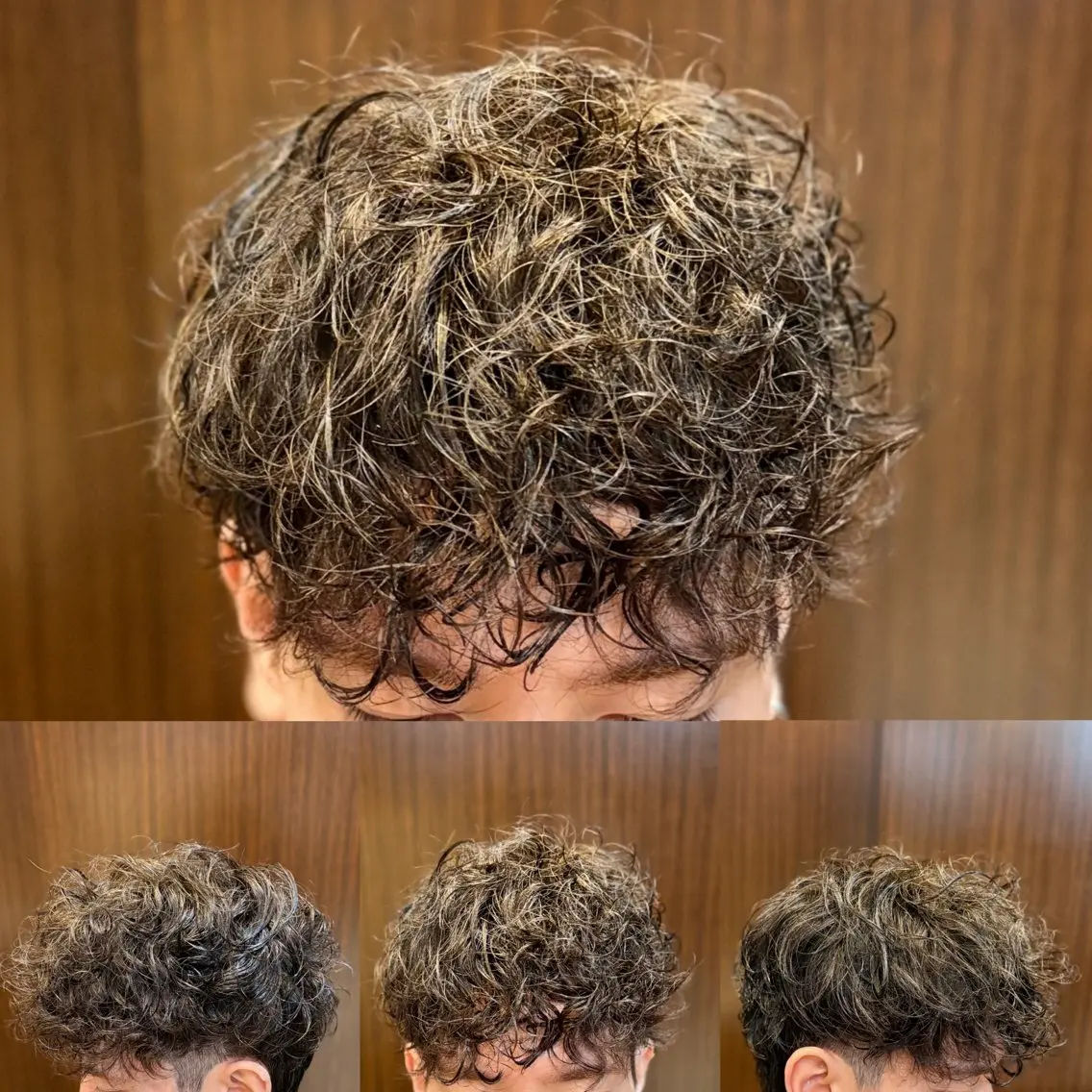 ミディアム パーマ メンズ 💈田上 立輝のヘアスタイル
