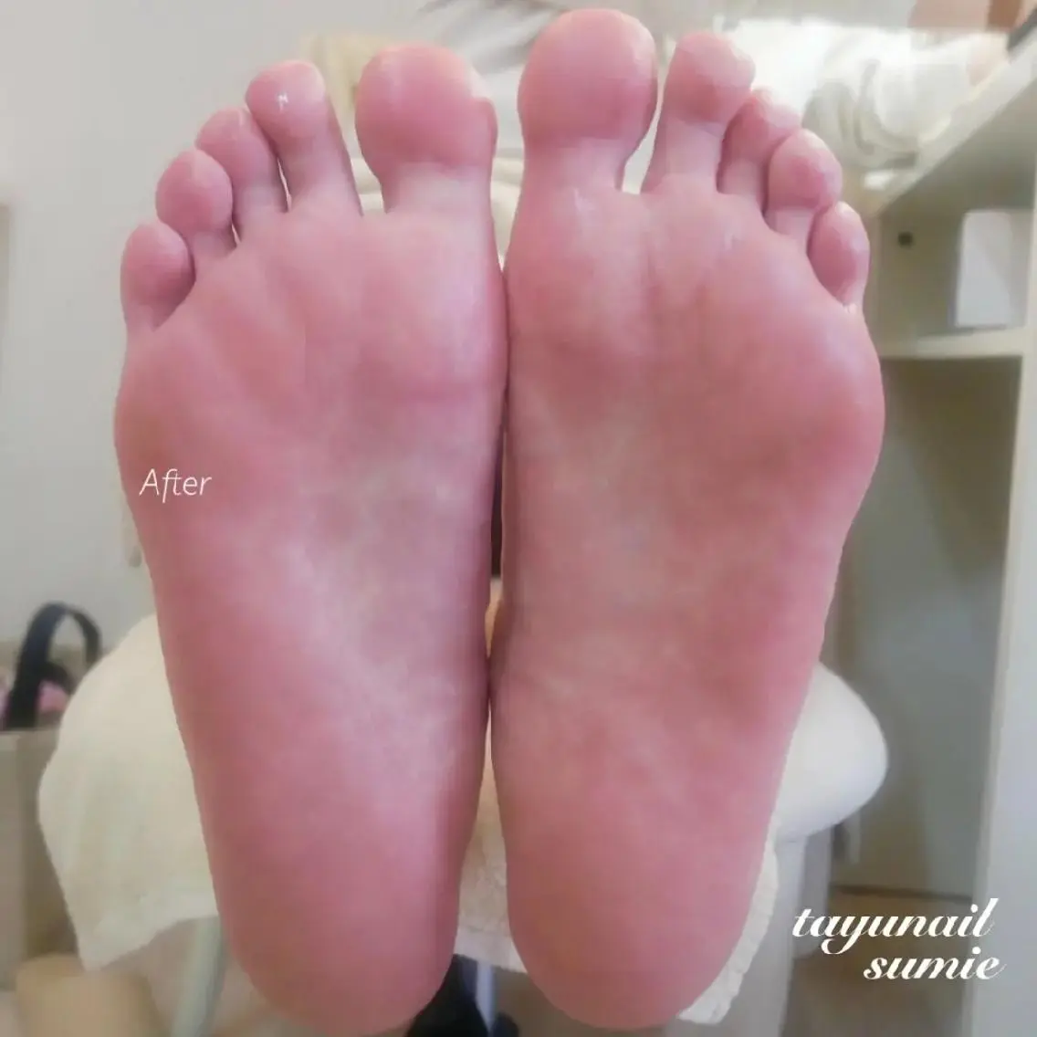 ネイル ブルー フットネイル ジェルネイル パラジェル 冬ネイル ネイルサロン 【たゆnail】のネイルデザイン