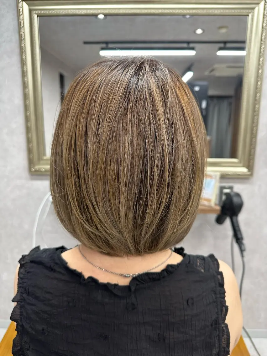 ショート カット ヘアカラー トリートメント Lien 深井店のヘアスタイル
