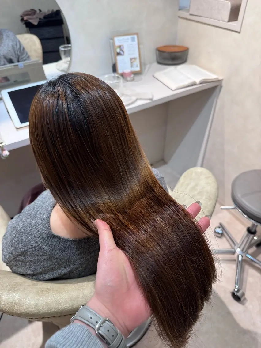 ロング 大城戸 暖のヘアスタイル