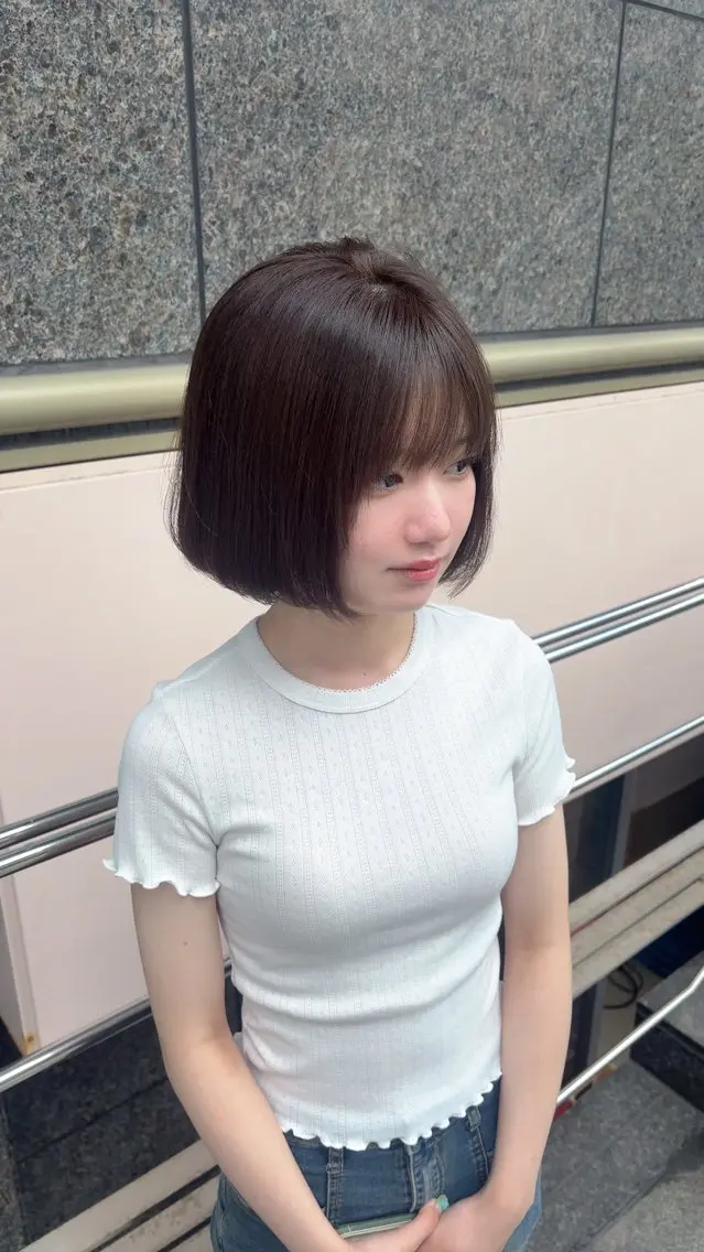 ショート hitomi ♡ 自由が丘アシスタントのヘアスタイル