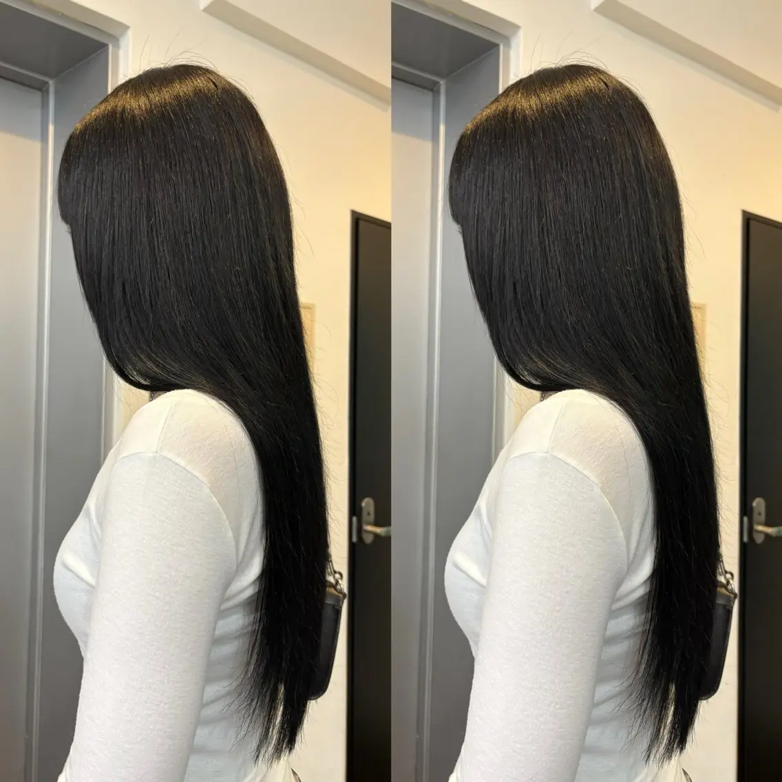 ロング カラー ヘアカラー トリートメント なんば、心斎橋🍓 ハイトーンnicoのヘアスタイル