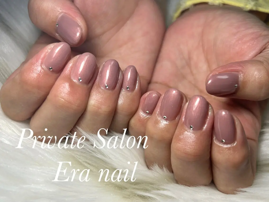 ネイル ワンカラーネイル ハンドネイル Era nailのネイルデザイン
