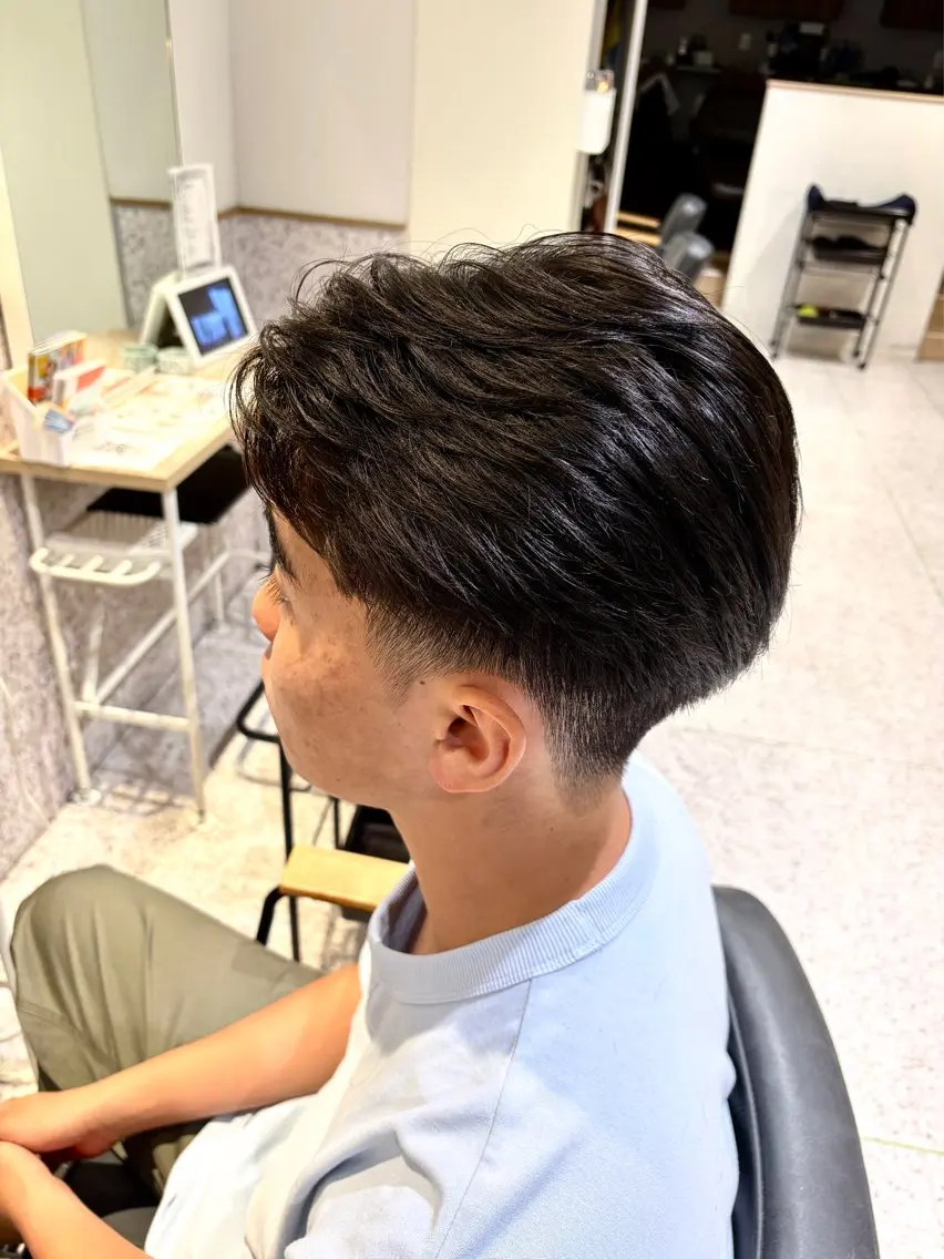 ショート メンズ カット ユウキ🔥/ カラー/メンズカットのヘアスタイル