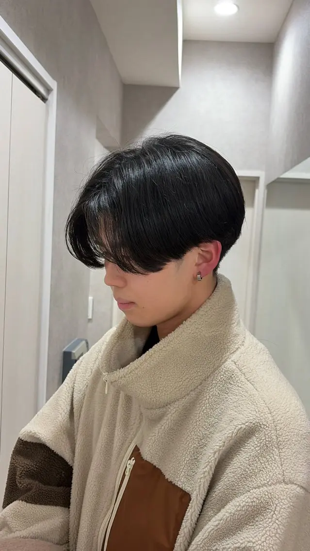 メンズ カット 田中 怜菜のヘアスタイル