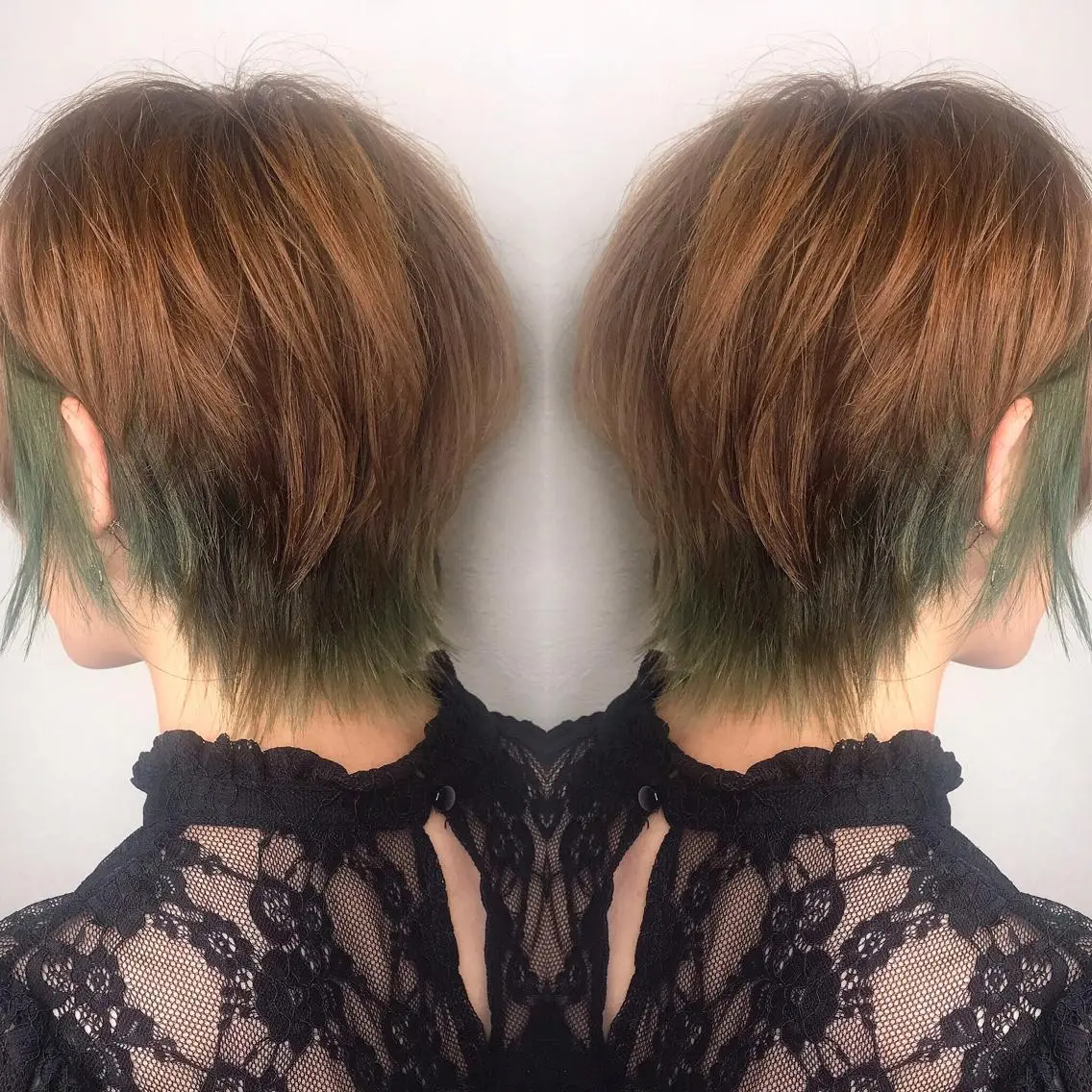 ショート カラー ヘアカラー 柴田 祐輔のヘアスタイル