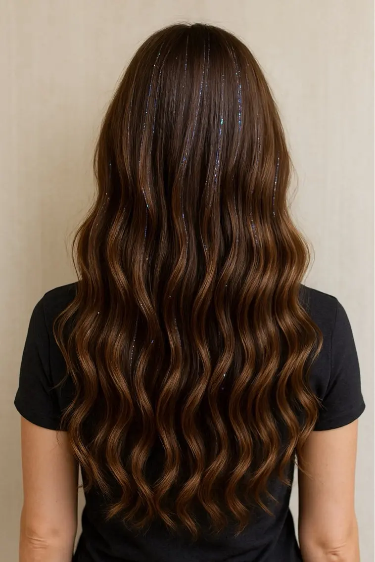 ロング カラー ヘアアレンジ ご褒美ネイルElle .M【エルマ】24hのネイルデザイン