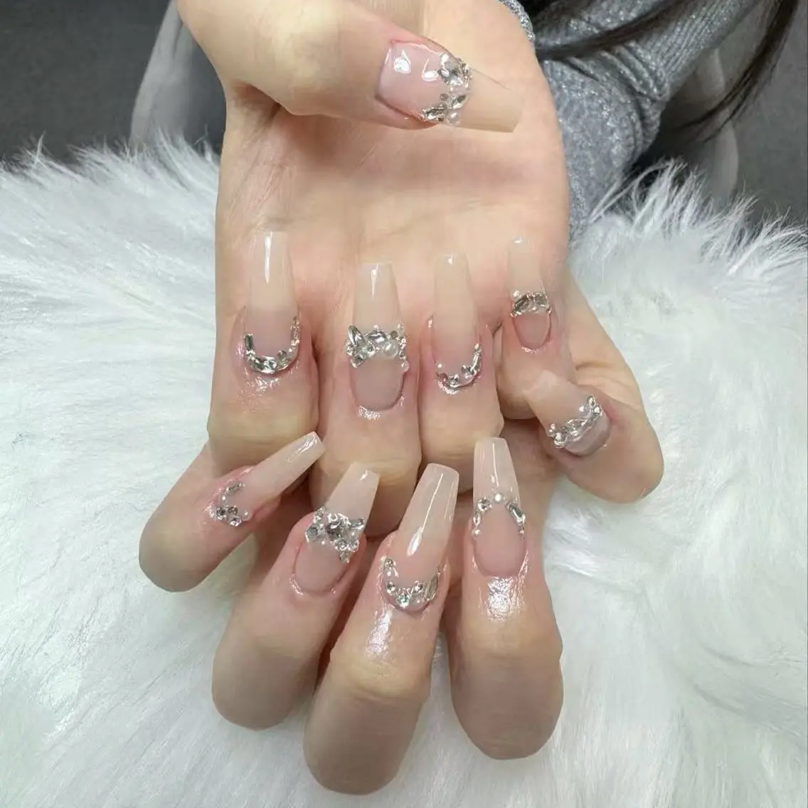 ネイル ハンドネイル 🎀nana🫧 ワンホンネイル🎀のネイルデザイン