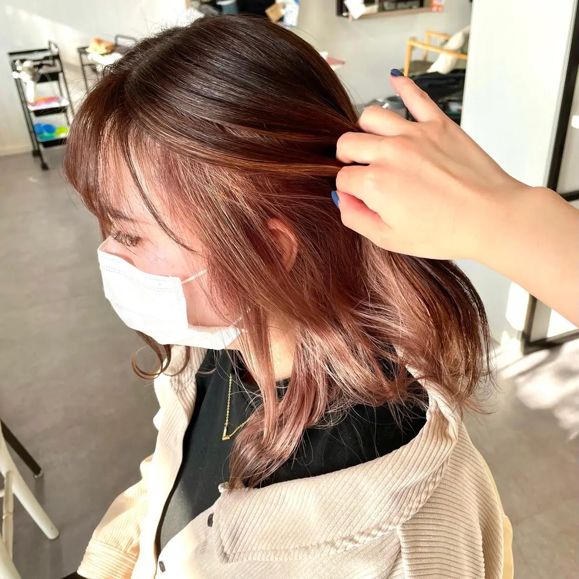 ミディアム Sumika/ 東加古川/ボブのヘアスタイル
