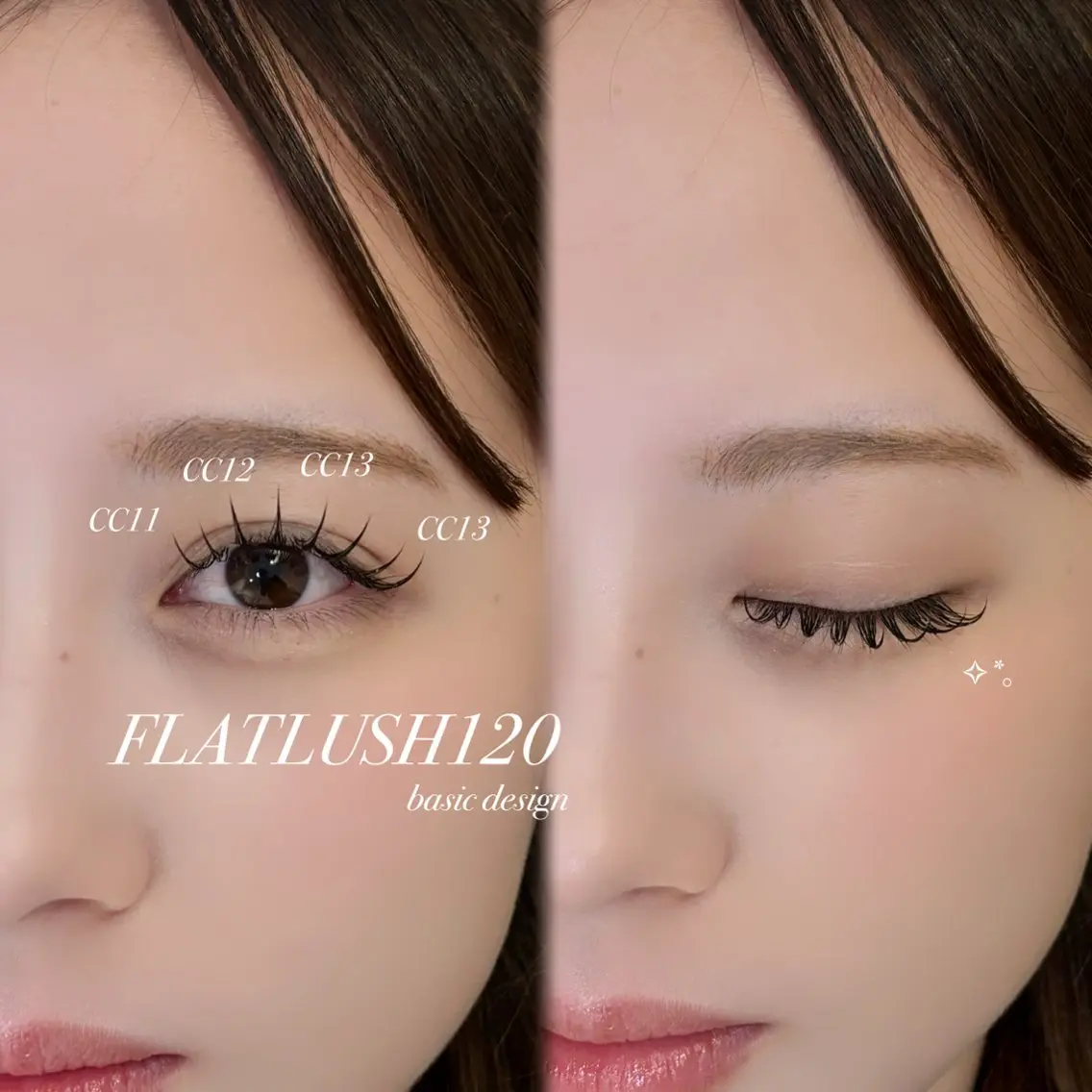 マツエク・マツパ フラットラッシュ CreBiA🎀 ayaのマツエク・マツパデザイン