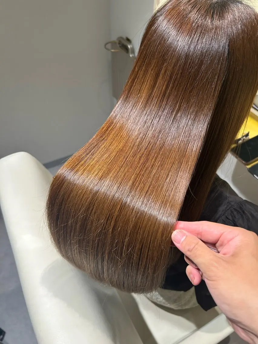 カラー ヘアカラー 山口 鈴のヘアスタイル