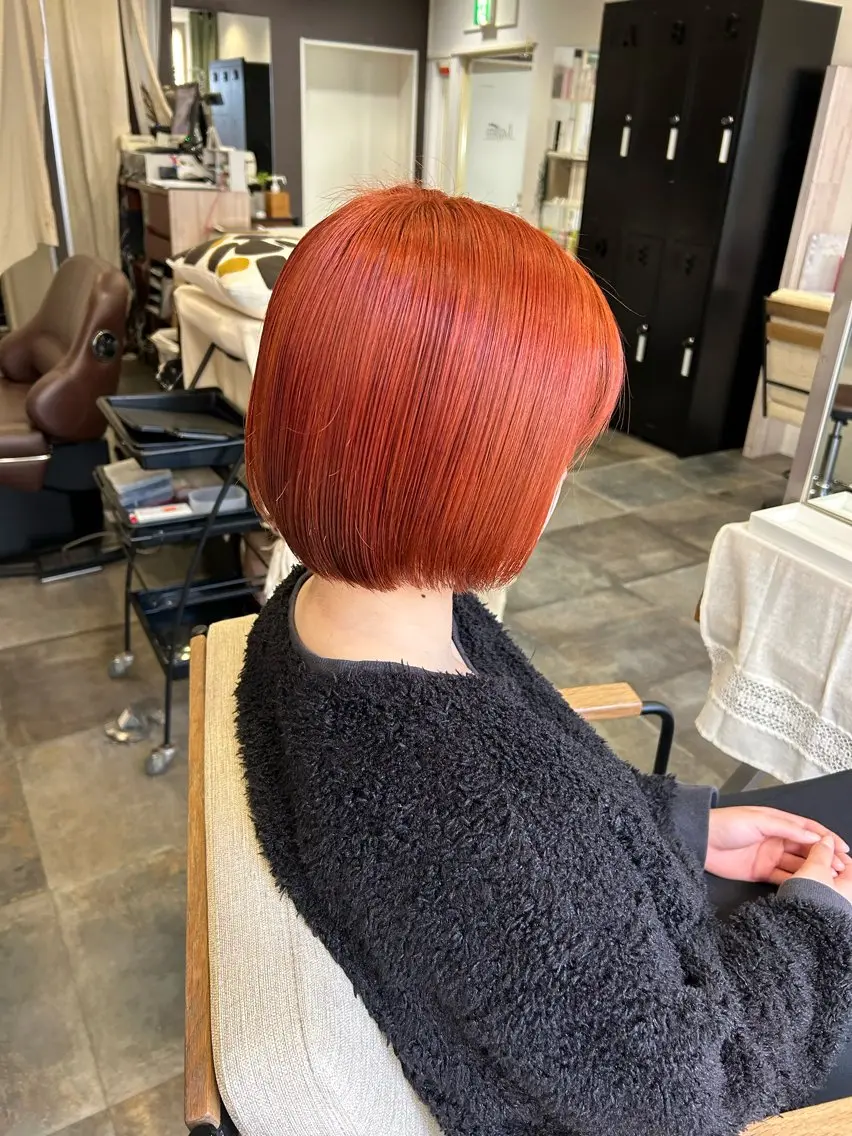 ショート カラー 吉村 夏椰のヘアスタイル