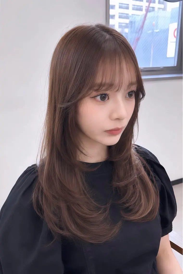 ロング 【ALEAP】 𝐇𝐀𝐊𝐔のヘアスタイル