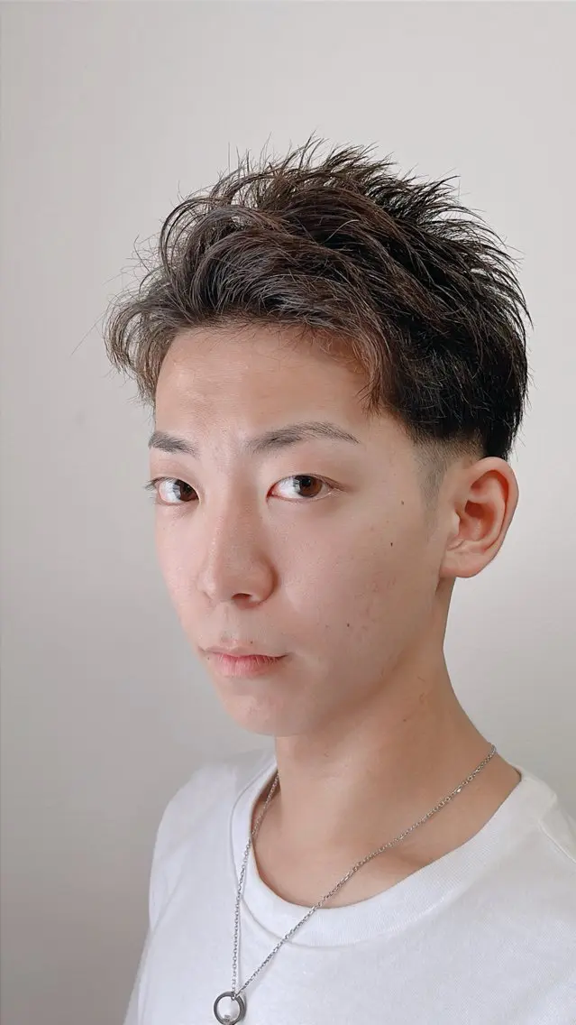 ショート ヘアアレンジ メンズ ツーブロック 千佳 CHIKAのヘアスタイル