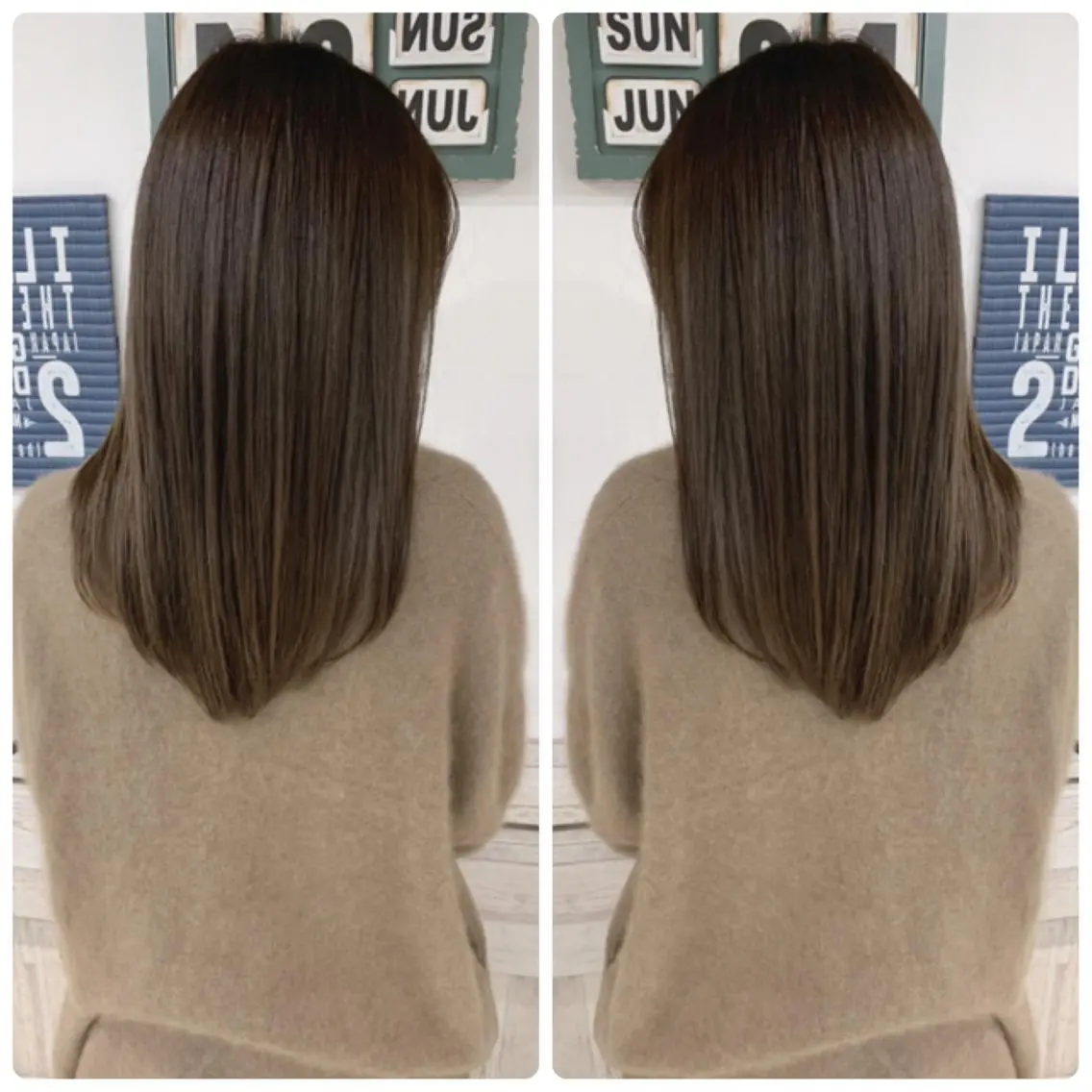 ミディアム カラー カット ヘアカラー 京都大人女性ショート 徒歩1分/秋山のヘアスタイル