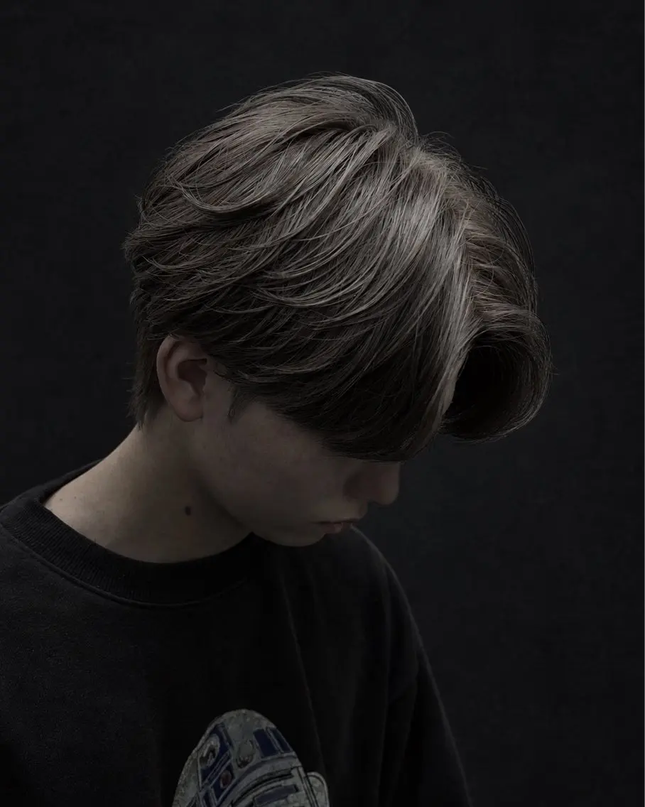 メンズ センターパート カット 町田/センターパート 特化/KOYOのヘアスタイル