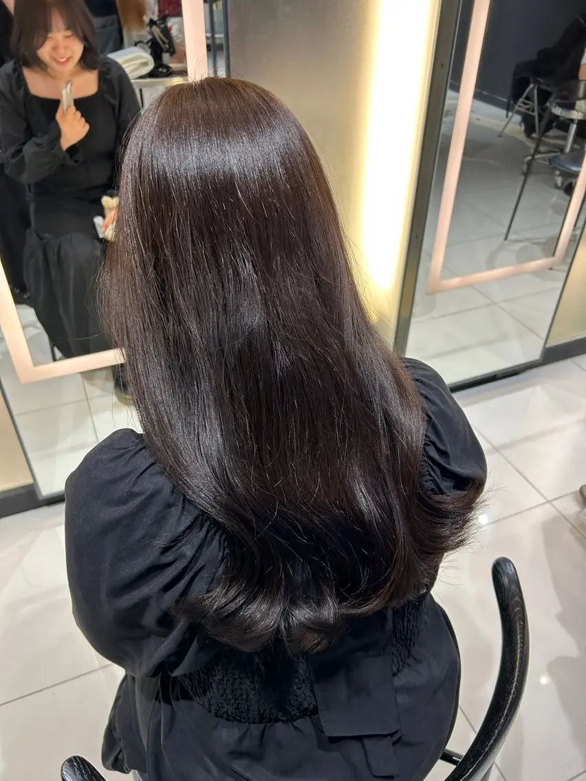 ロング カラー sakura/ 透明感カラー🫧のヘアスタイル