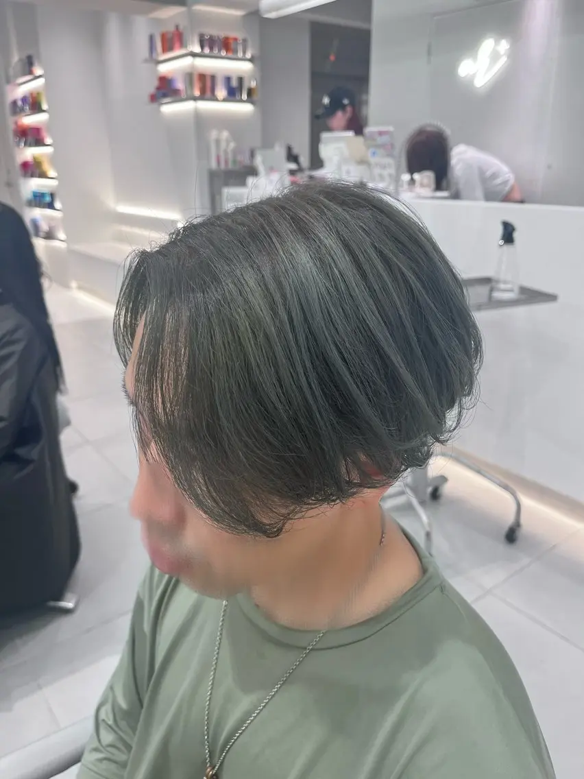 ショート カラー メンズ ヘアカラー 高光汰一 / 新宿三丁目美容師のヘアスタイル