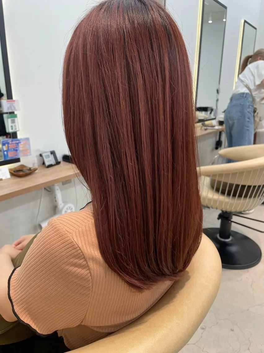 セミロング メンズ トリートメント レイヤーカット 瑠輝のヘアスタイル