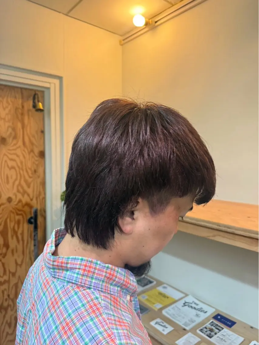 カラー メンズ ラベンダーカラー ラベンダーピンク ピンクカラー クラモチ ノゾミ🪷のヘアスタイル