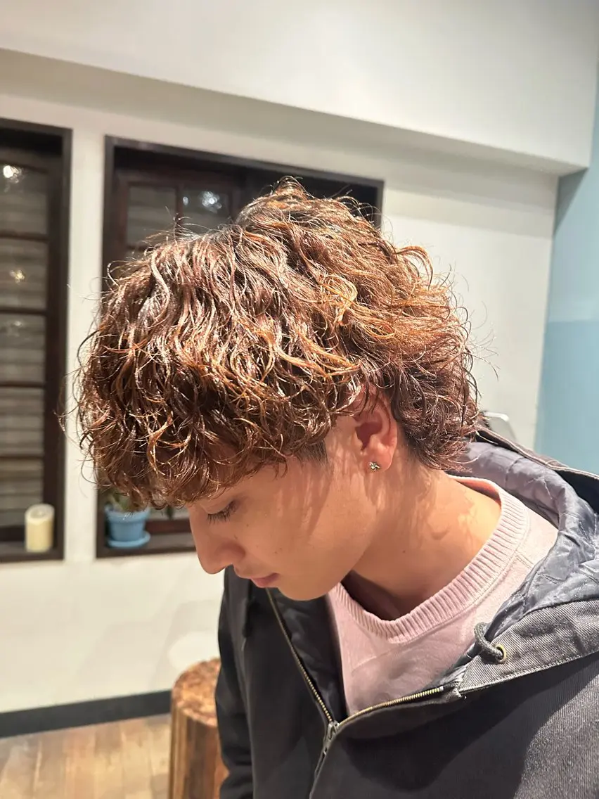 パーマ メンズ elk MARI✩.*˚のヘアスタイル