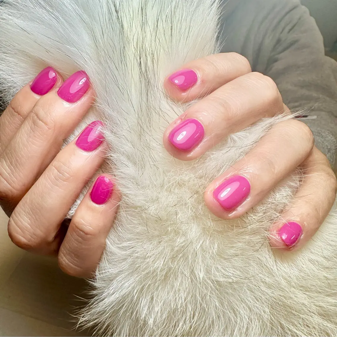 ネイル ワンカラーネイル ハンドネイル ハンドケア nail salon Feerieのネイルデザイン