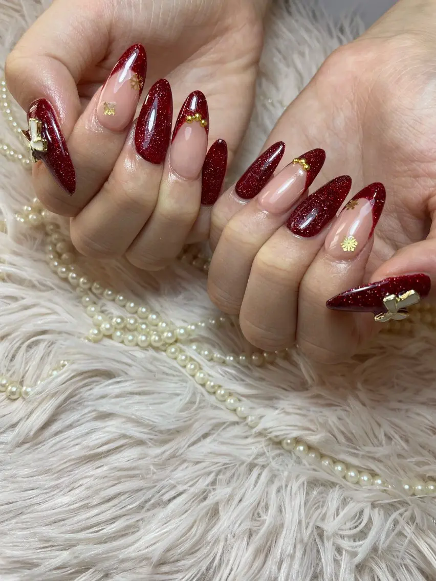 ネイル 長さ出し ハンドネイル Shizuka Nail Salonのネイルデザイン