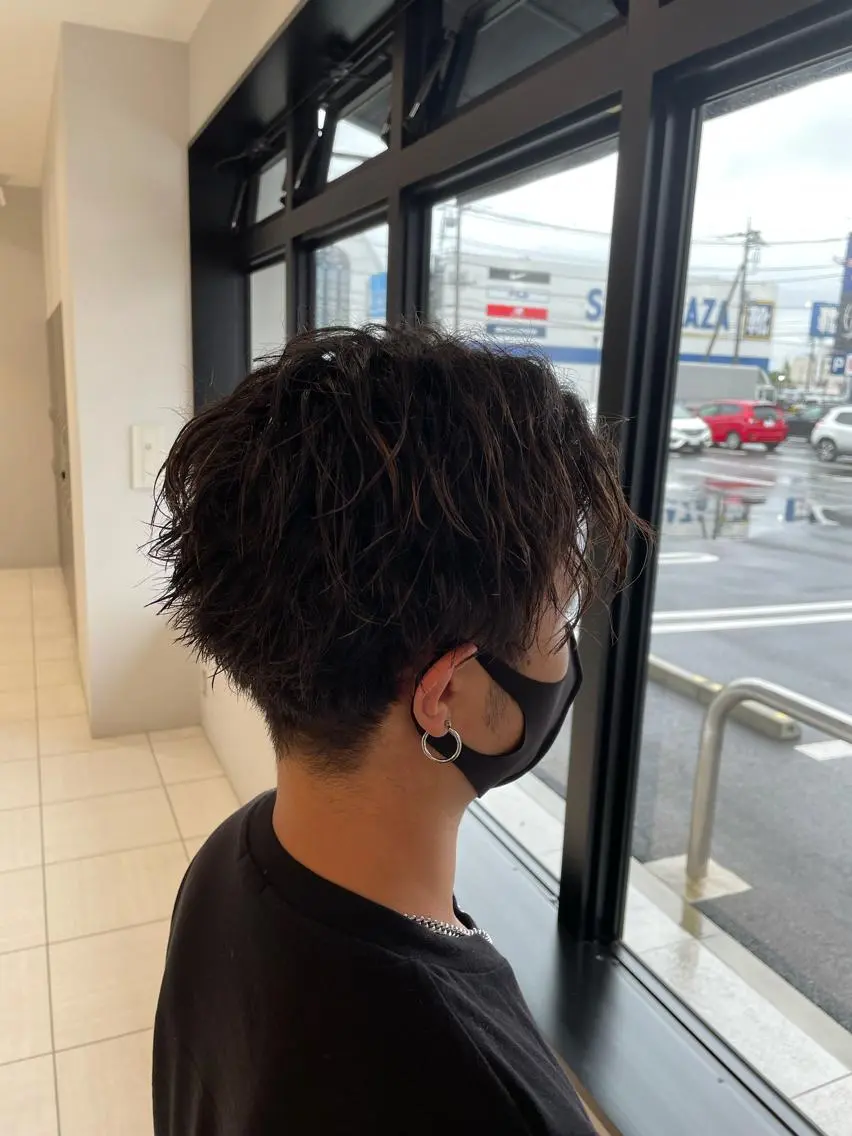 🌟メンズカット+特集パーマ+トリートメントの写真