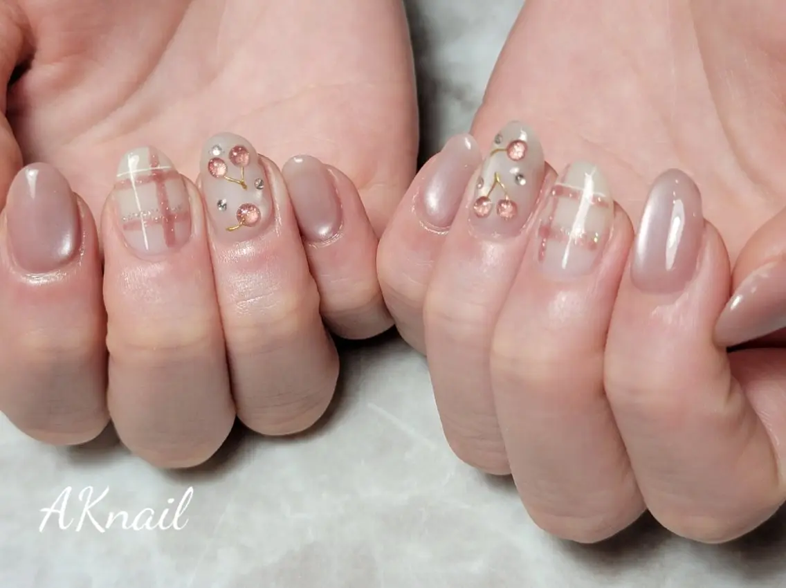 ネイル ネイル&巻き爪サロン AKnailのネイルデザイン