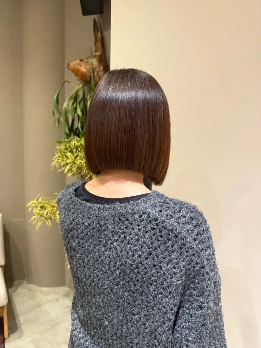 ショート ボブ 渡部 円のヘアスタイル