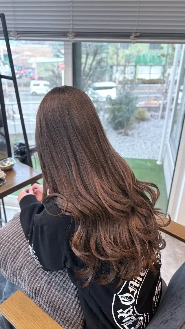 ロング カット カットモデル✂️ ゆうかのヘアスタイル