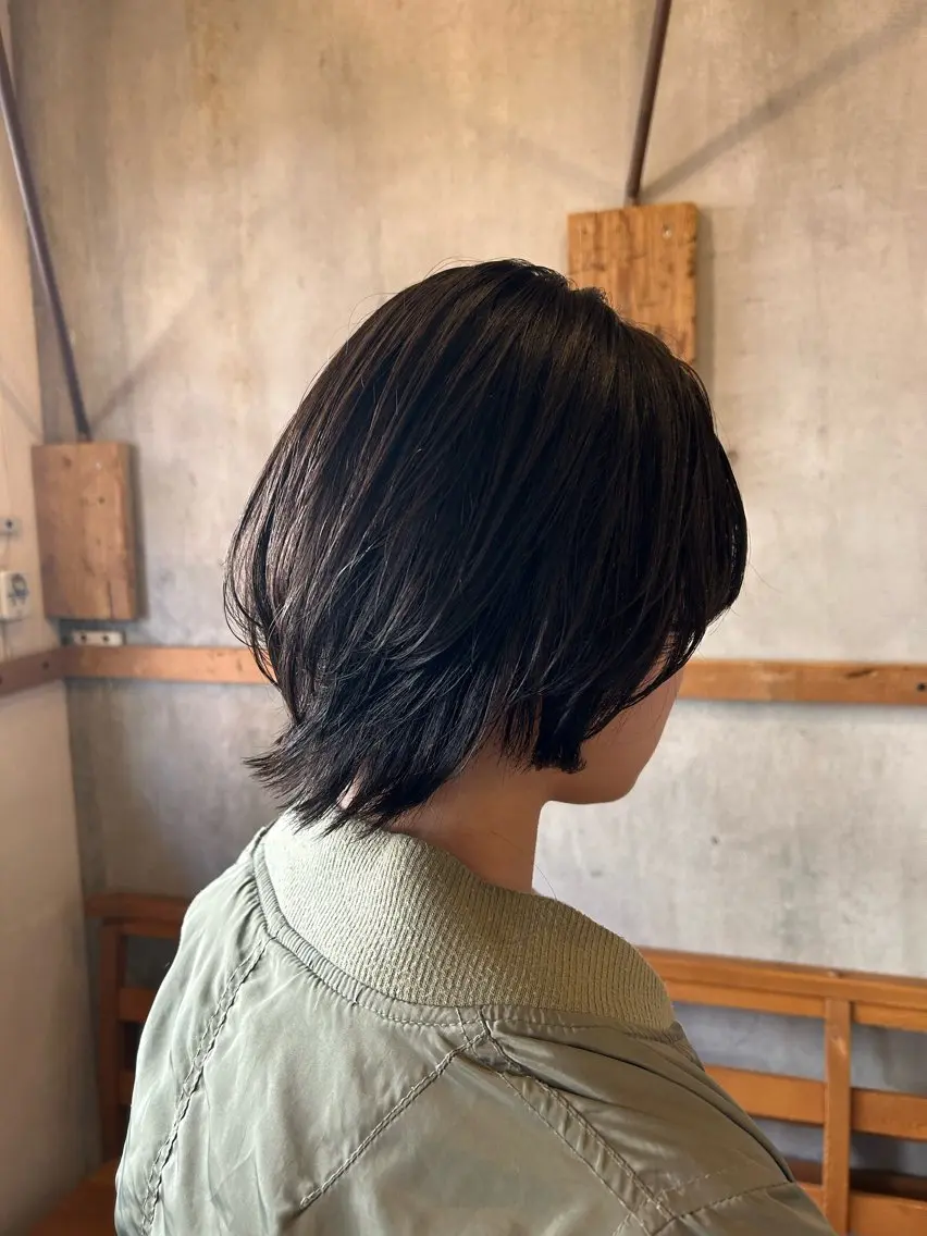 【女性限定】カット ショートスタイル(刈り上げ無し)の写真