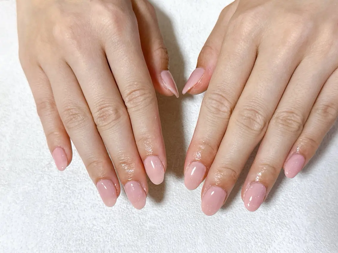 ネイル アニマル柄 オーロラネイル フットネイル フレンチネイル ジェルネイル ハンドネイル mogu nailのネイルデザイン