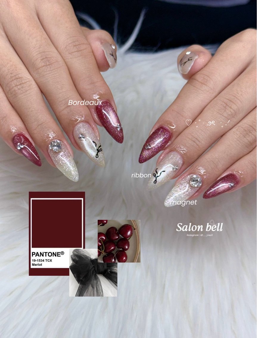 ネイル ハンドネイル salon Bell yumemi𝜗𝜚のネイルデザイン