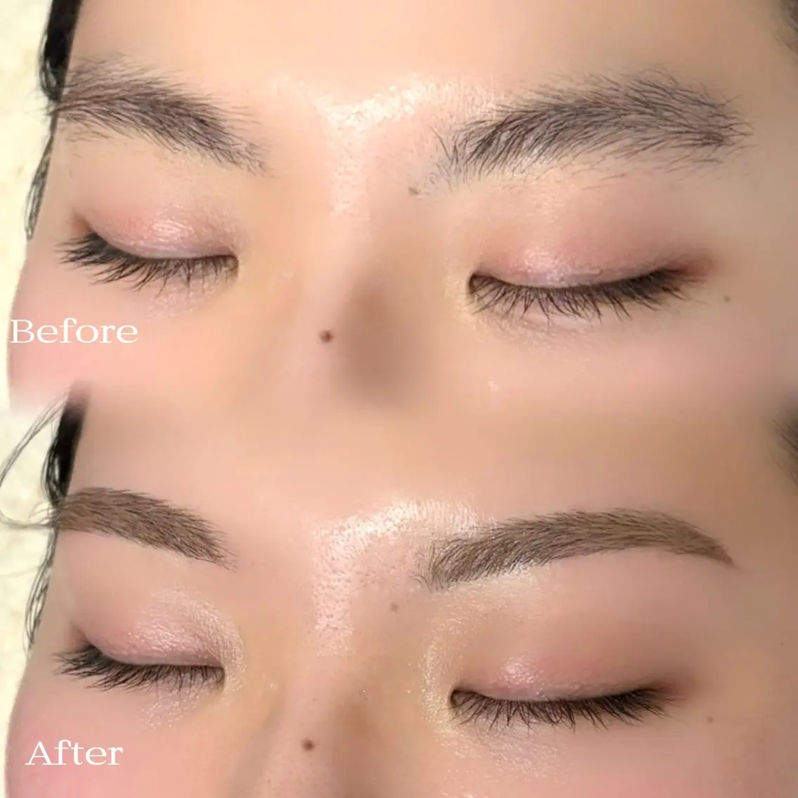 アイブロウ ワックス脱毛 眉カット meg .のマツエク・マツパデザイン