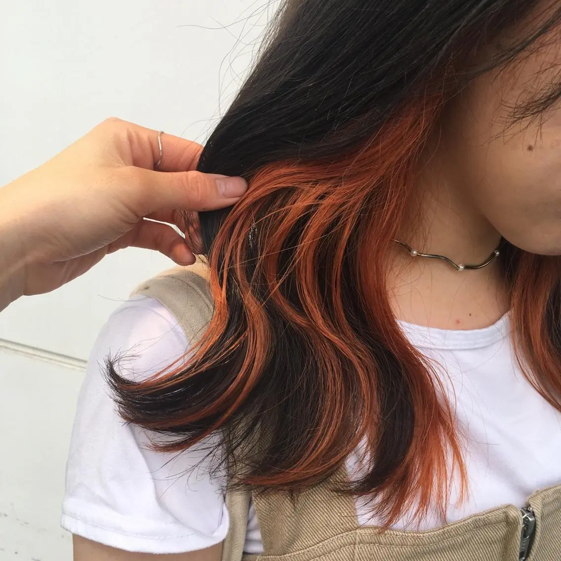 ロング カラー RINA🧤 デザインとボブのヘアスタイル
