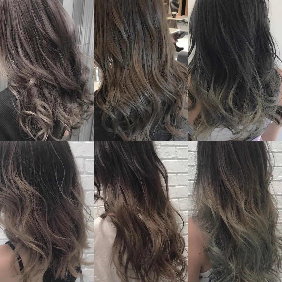 セミロング カラー バレイヤージュ レイヤーカット 【透明感、艶髪】西村 有司のヘアスタイル