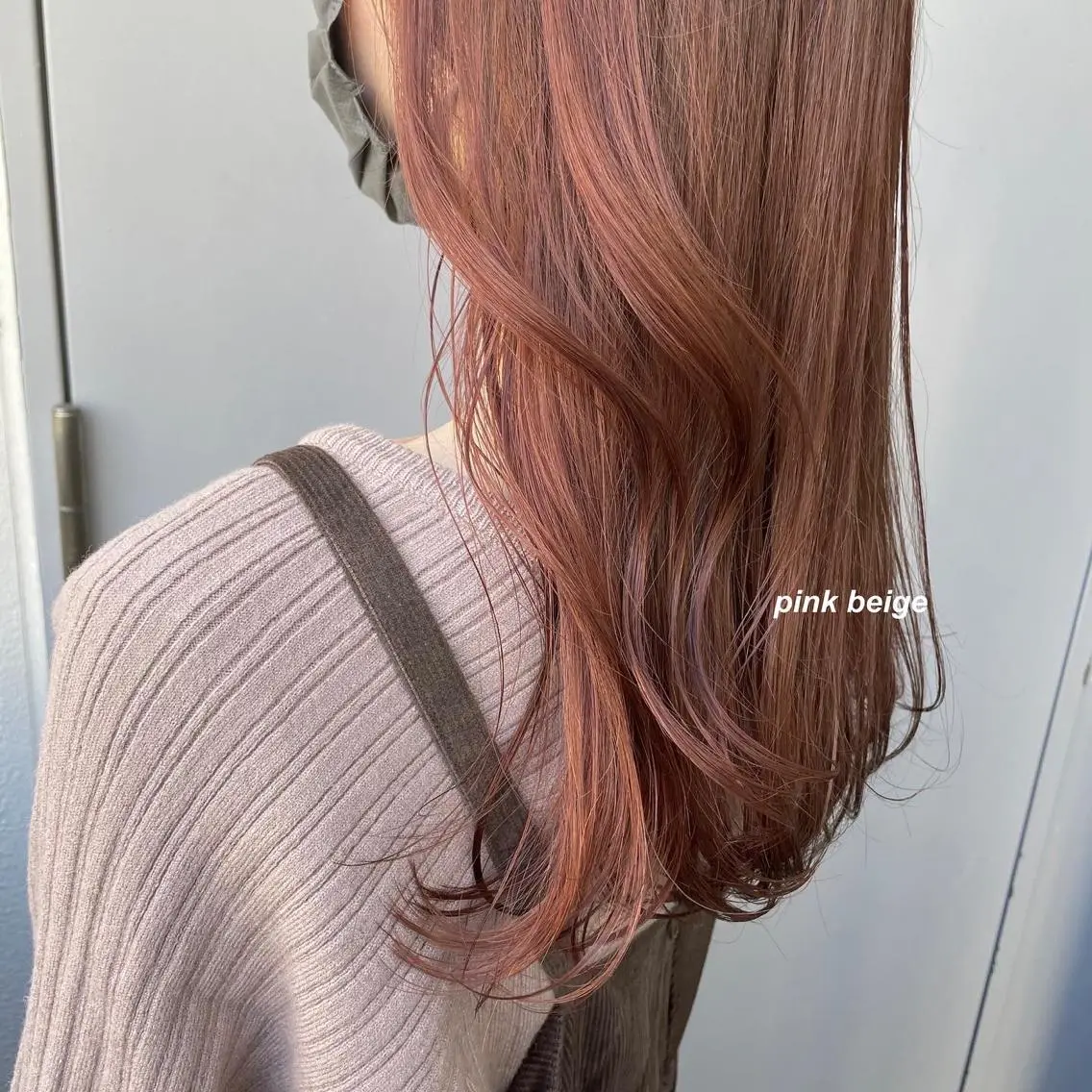 セミロング カラー レイヤーカット 韓国ヘアayameのヘアスタイル