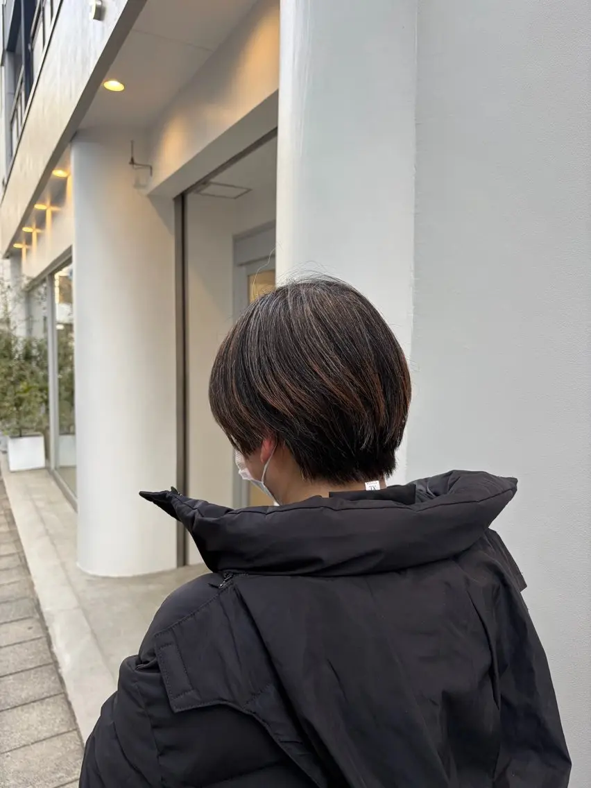 ショート ショートヘア きたはら あおいのヘアスタイル