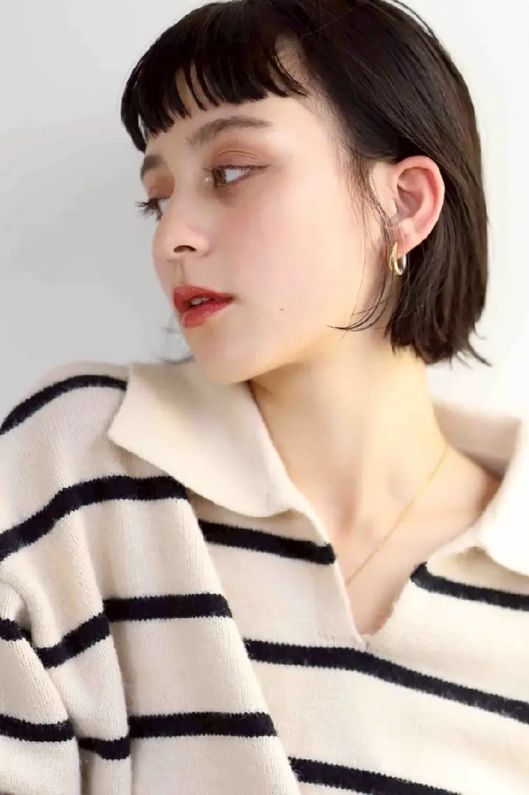 ショート 川瀬 由詩のヘアスタイル