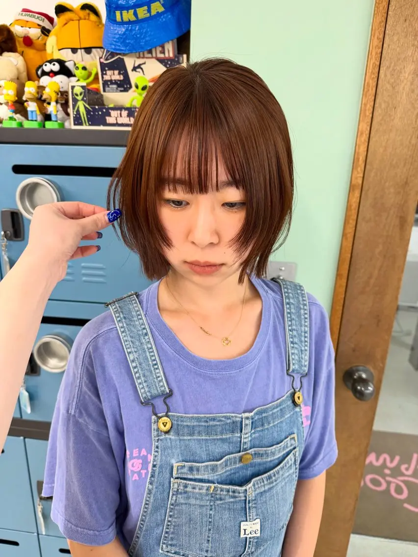ショート ショートカット募集/ モカのヘアスタイル