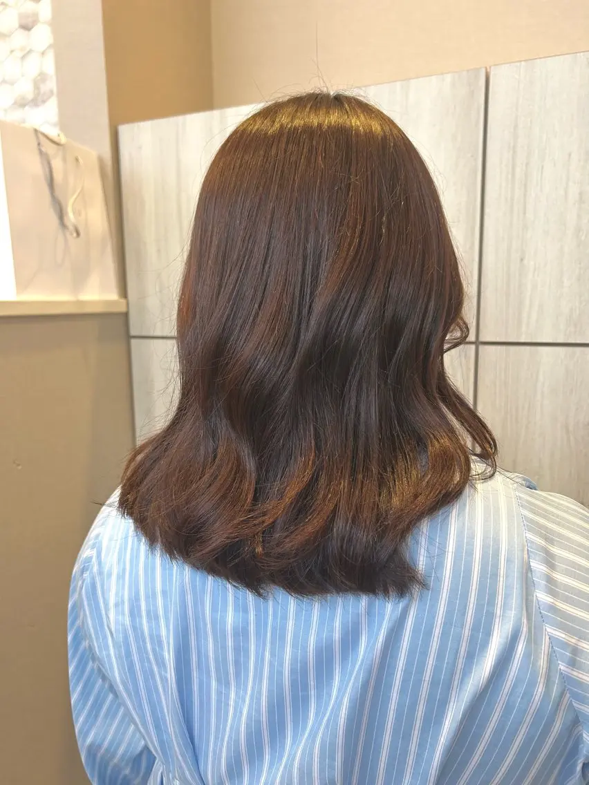 ロング カラー ヘアカラー emusalon . Akika‎✮*｡ﾟのヘアスタイル