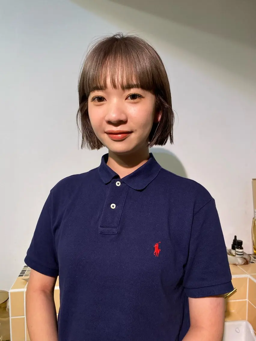 ショート カラー ヘアカラー iroha/ n.w.h🎀のヘアスタイル