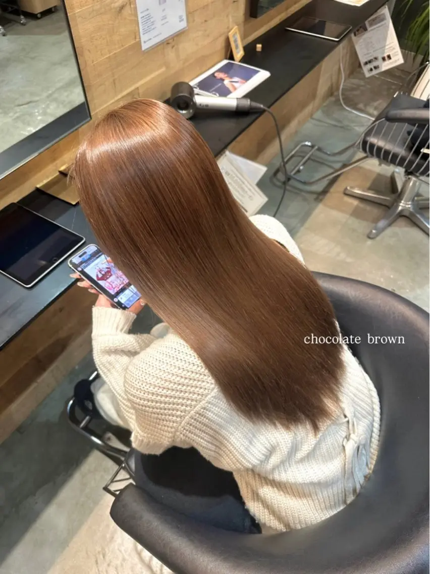 ロング aisa ／札幌／艶カラー🎀のヘアスタイル