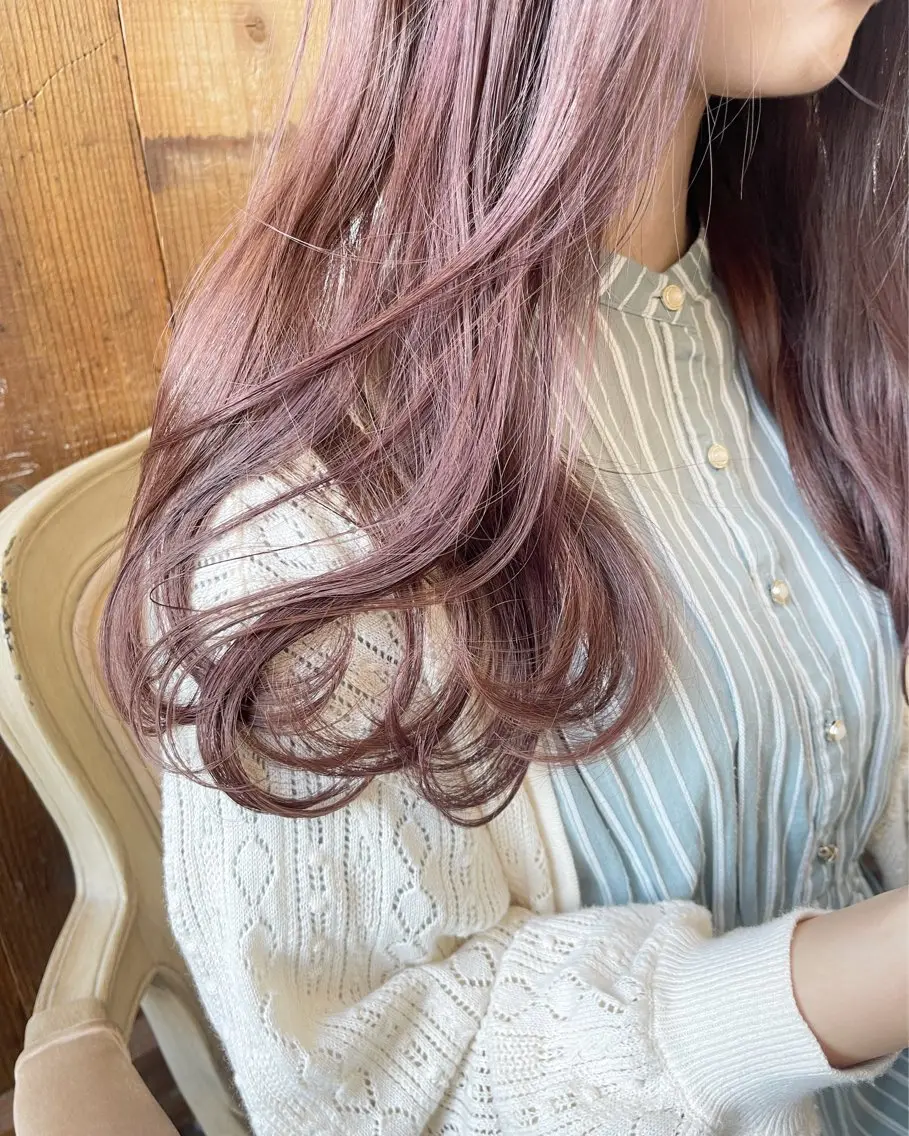 セミロング 剣持友希/ifh iizuka/高崎のヘアスタイル