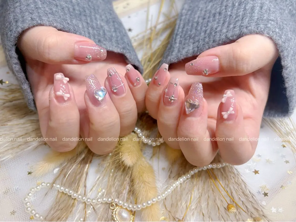 ネイル 持ち込み dandelion nail北千住のネイルデザイン