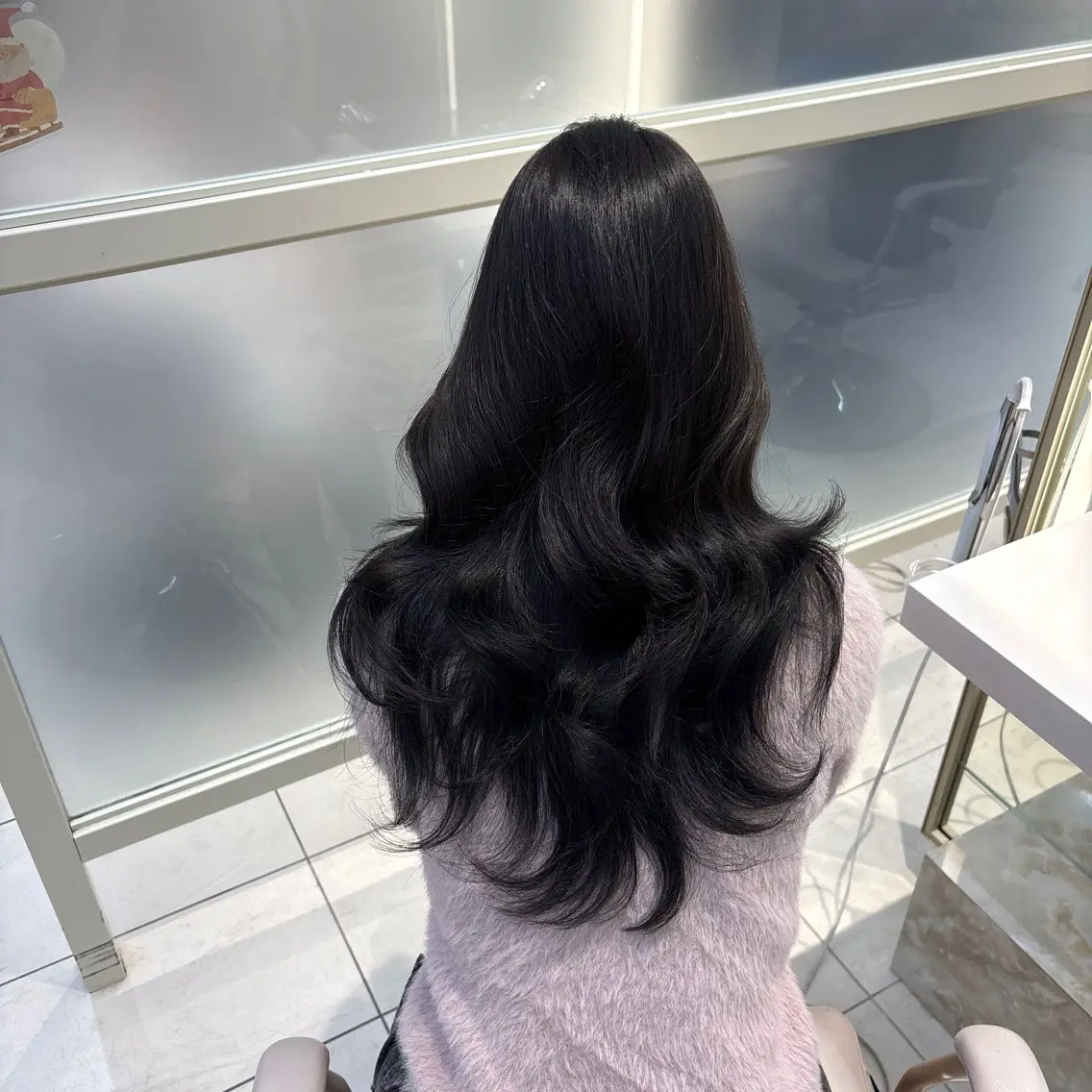 ロング ヘアカラー トリートメント Hina🫧透明感 /上品/モテ🫧のヘアスタイル