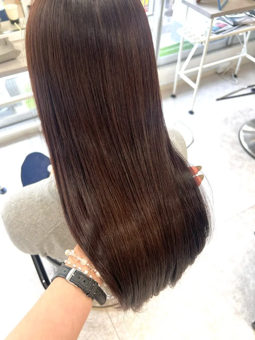 ロング Nﾟdeseo✂︎ HARUKAのヘアスタイル