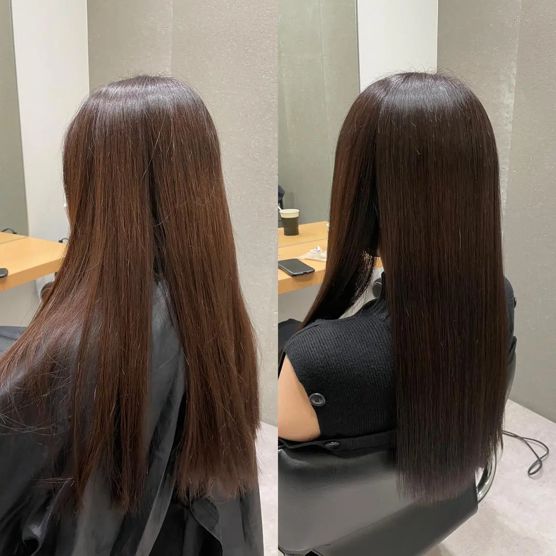 セミロング トリートメント 髪質改善ヘアケア 艶髪特化/上田のヘアスタイル